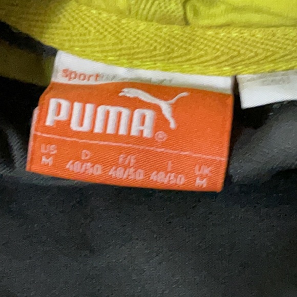 Grey Puma Hoodie, Size M - Picture 3 of 4